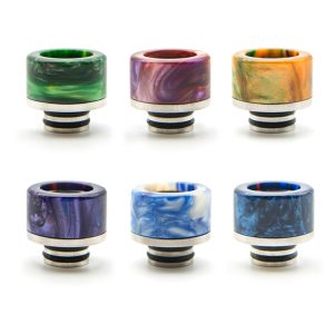 510 Epoxy Resin Wide Drip Tips - Random na Kulay
