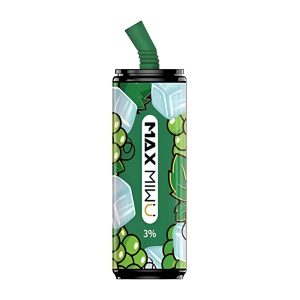 Max Mi wu Coke Tin Disposable E-cigs 3600 Puffs - Makatas-berde-ubas