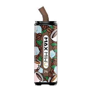 Max Mi wu Coke Tin Disposable E-cigs 3600 Puffs - Raw-coconut-latte