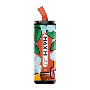 Max Mi wu Coke Tin Disposable E-cigs 3600 Puffs - Lemon-blacktea