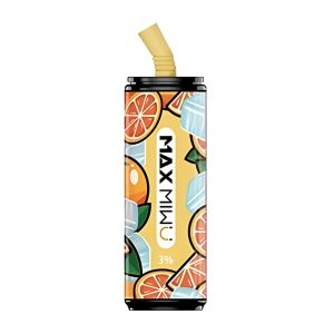 Max Mi wu Coke Tin Disposable E-cigs 3600 Puffs - Orange-soda