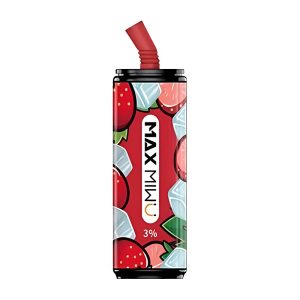 Max Mi wu Coke Tin Disposable E-cigs 3600 Puffs - Vitality-strawberry
