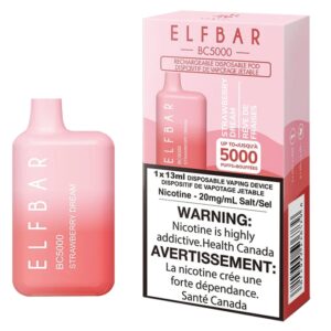 ELF BAR BC5000 Disposable Strawberry Dream 5000 Puffs 13ml
