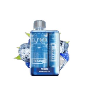 ELF BAR TE5000 Disposable Blue Razz Ice 5000 Puffs 13.5ml
