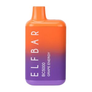 ELF BAR BC5000 Disposable 5000 Puffs Grape Energy 650mAh