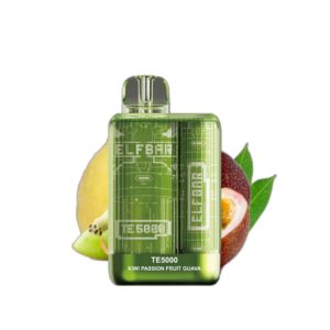 ELF BAR TE5000 Disposable 5000 Puffs Kiwi Passionfruit Guava 13.5ml