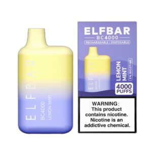 ELF BAR BC4000 Disposable Lemon Mint 4000 Puffs
